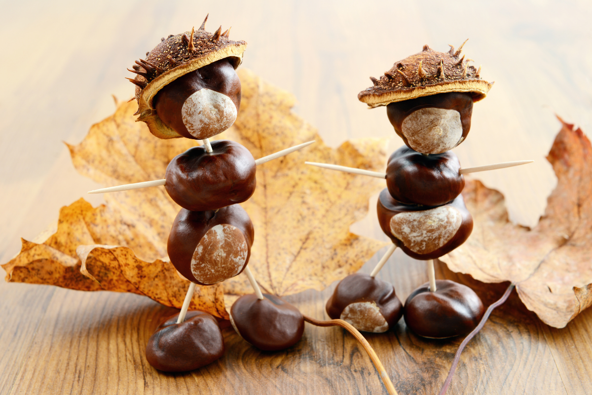 Mit Kastanien Basteln 5 Bastelideen F r Die Familie