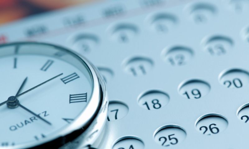 Lernplan: Kalender und Uhr