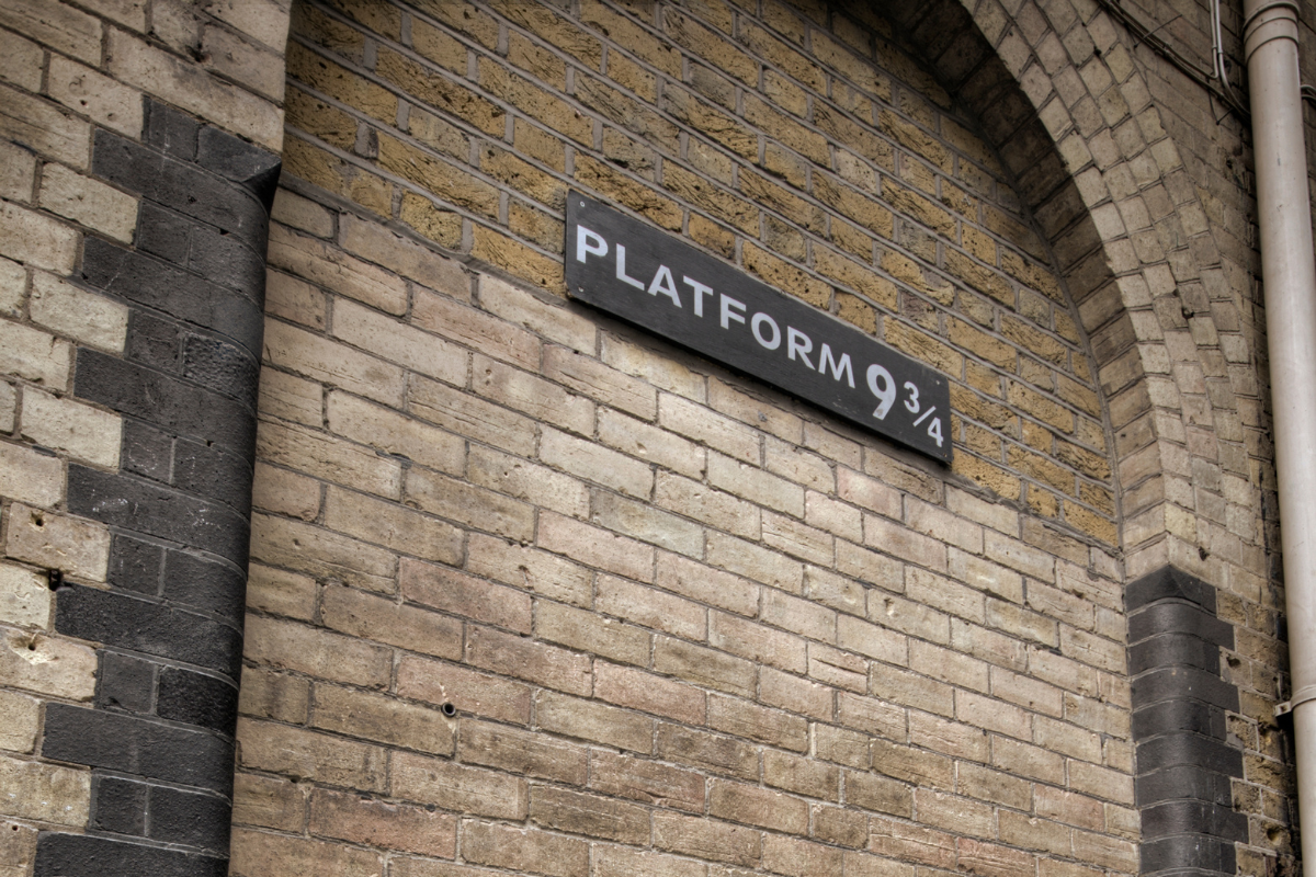 Harry Potter, Plattform 9 3/4