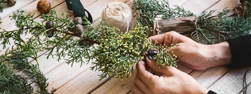 Basteln mit Kastanien_Herbstkranz selbst gestalten