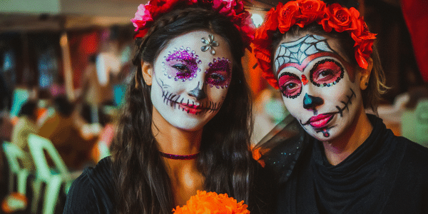 Halloween Kostueme fuer Kinder_Dia de los Muertos