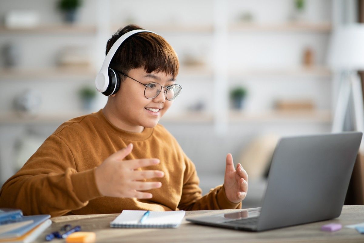 Erfolgsgeschichten Easy-Tutor, Junge am Laptop