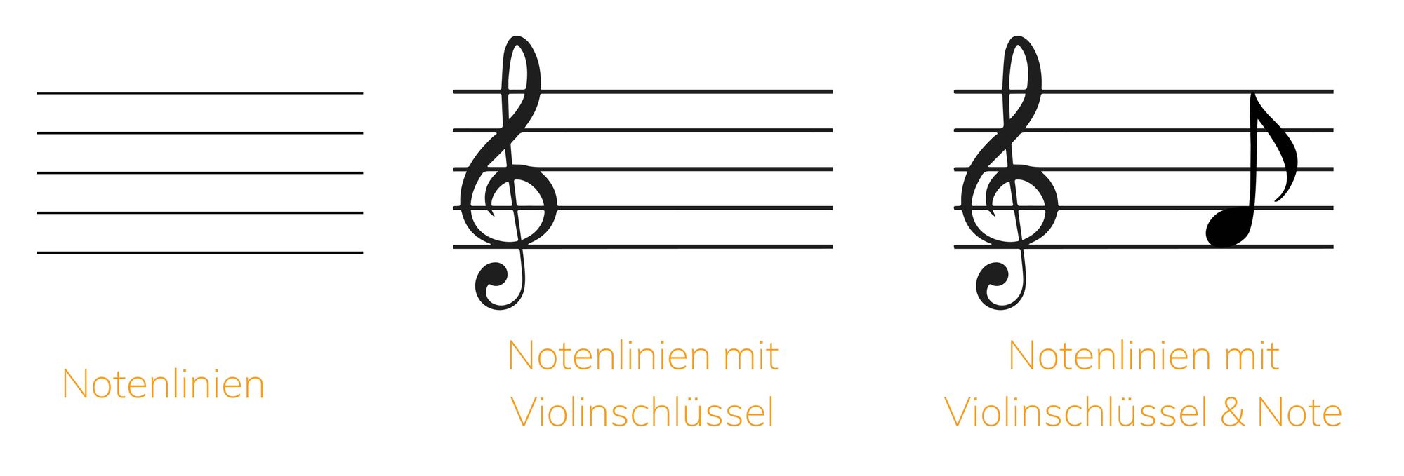 Noten lesen lernen: Notation Begriffe