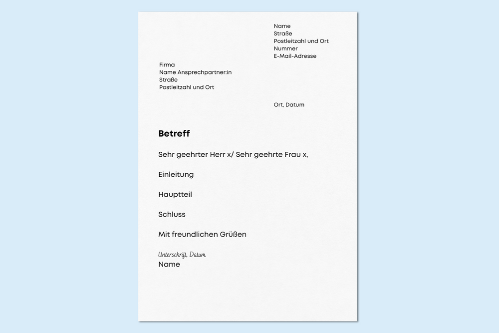 Bewerbung Schülerpraktikum so geht es richtig!