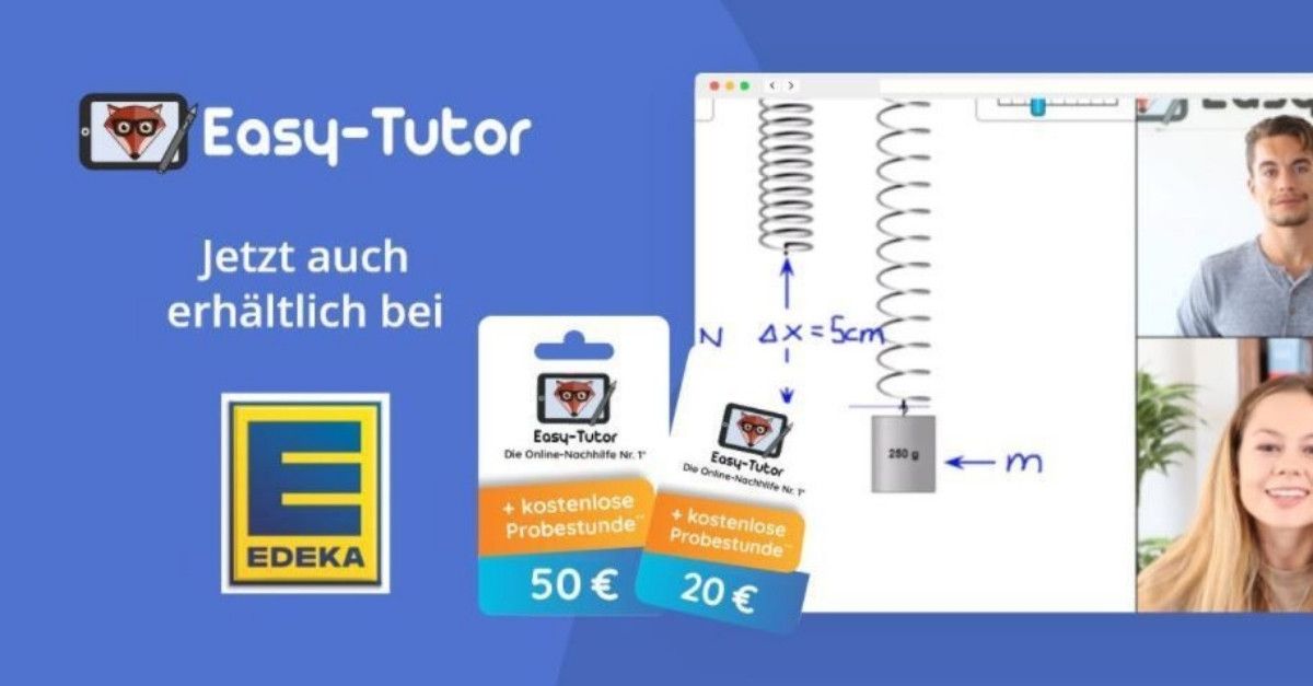 Neue Kooperation: Easy-Tutor x EDEKA