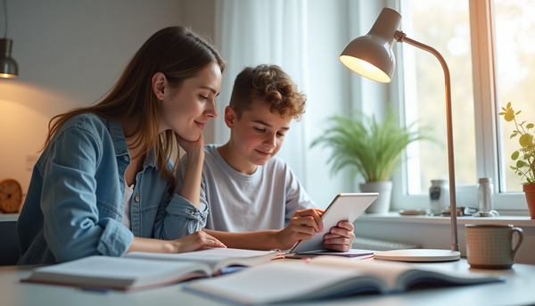 Kind lernt dank professioneller Nachhilfe bei Easy-Tutor